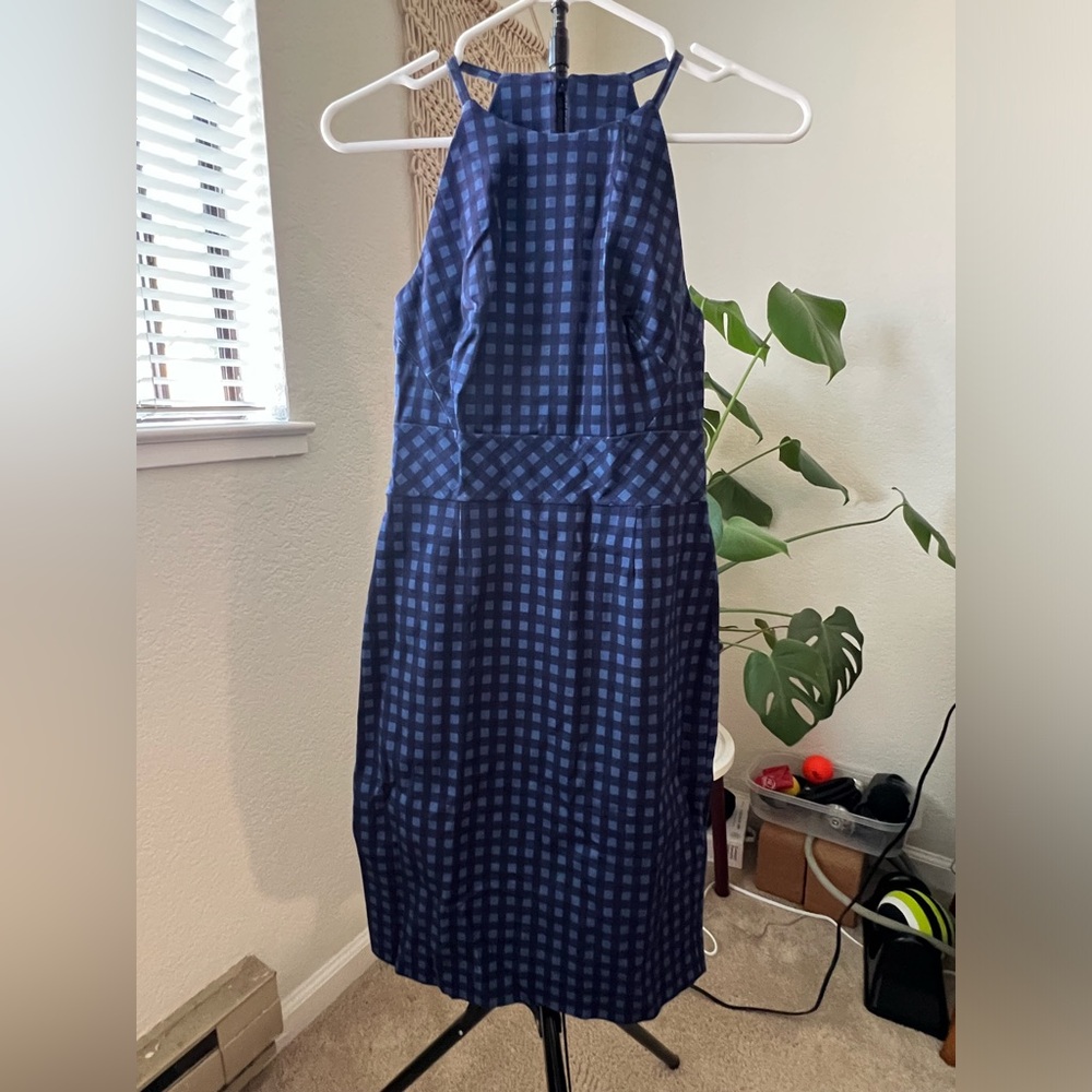 NWT J Crew halter Dress Sz 0 Petite